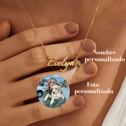 Collar con Proyección Personalizada para Mascotas